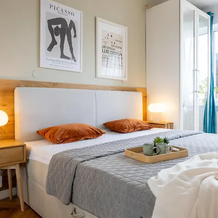 Blisko Centrum I Saskiej Kepy, Ac, Free Parking Apartment Warsaw