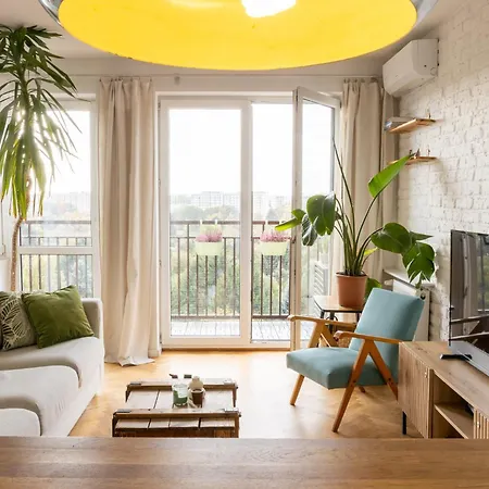 Blisko Centrum I Saskiej Kepy, Ac, Free Parking Apartmán Varšava